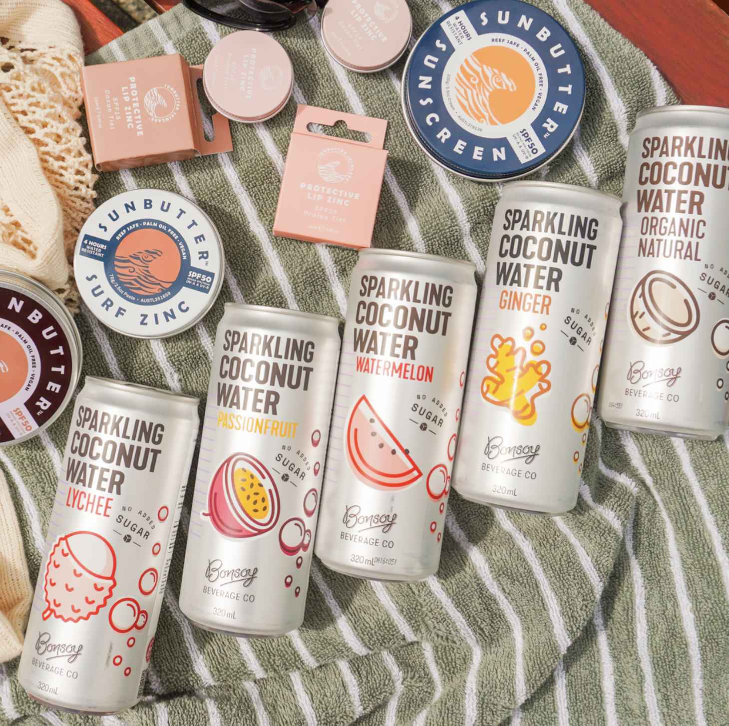 Sparkling Coconut Water with Passionfruit - Bonsoy x 12